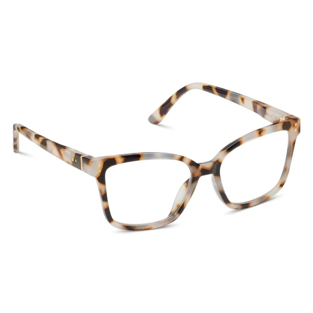 New Octavia Gray Tortoise Blue Light Filter Reading Glasses +2.00